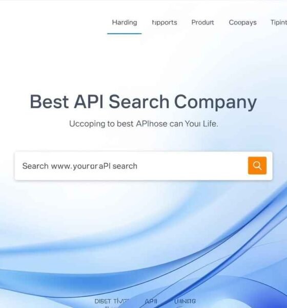 best api search company's homepage