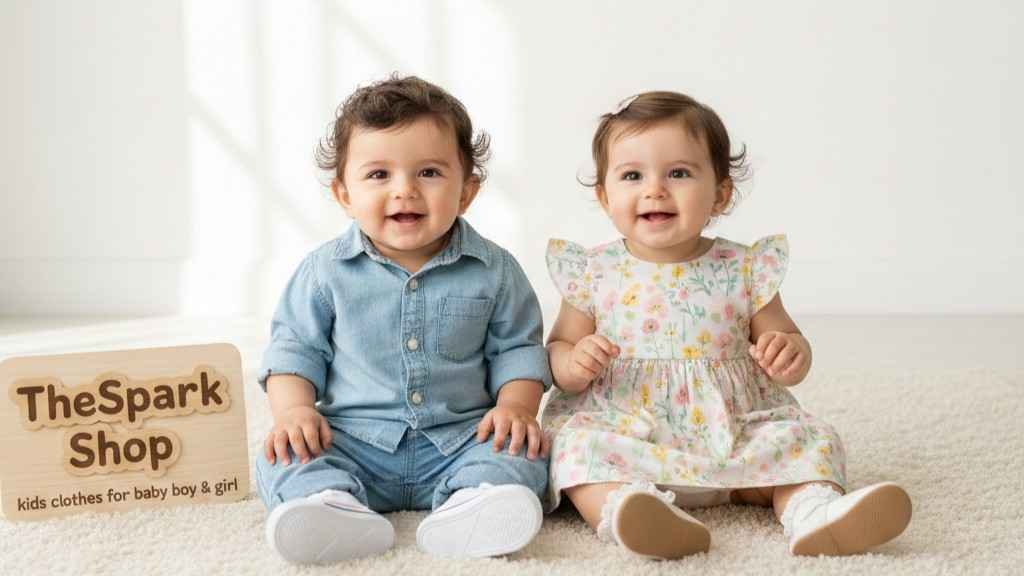 thespark shop kids clothes for baby boy & girl