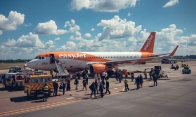 EasyJet Flight U2238 Emergency Landing Newcastle