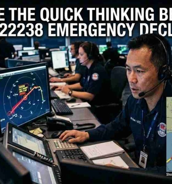 flight u22238 emergency declaration