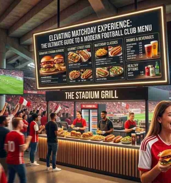 football club menu